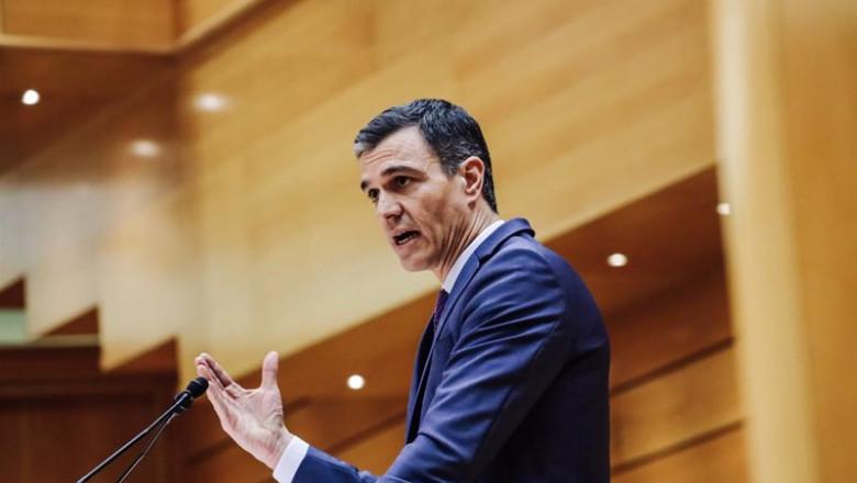 ep el presidente del gobierno pedro sanchez comparece ante este martes en el pleno del senado ep el presidente del gobierno pedro sanchez comparece ante este martes en el pleno del senado