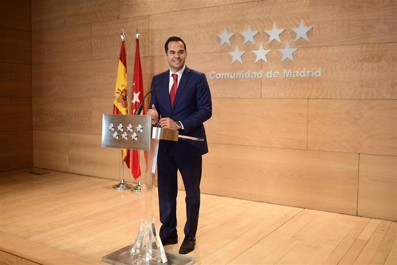 ep ignacio aguado vicepresidente regional en rueda de prensa posterior al consejo de gobierno