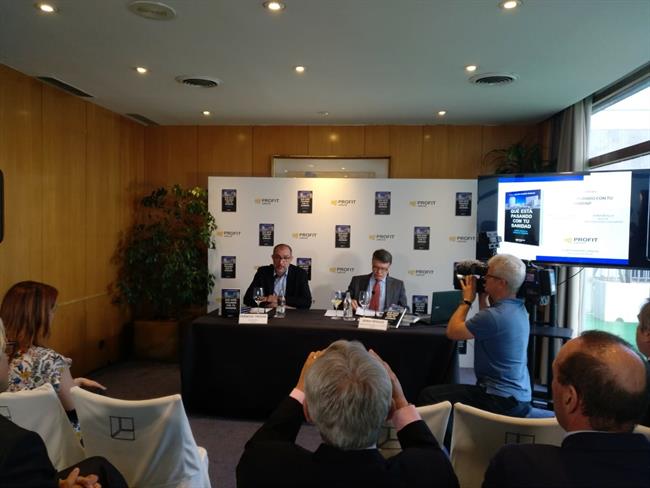 Jordi Sevilla en la presentación del libro 'Qué está pasando con tu sanidad' | EUROPA PRESS ep jordi sevillala presentacionlibro que esta pasandotu sanidad
