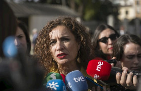 ep la ministra de hacienda maria jesus montero atiende a los medios de comunicacion durante los