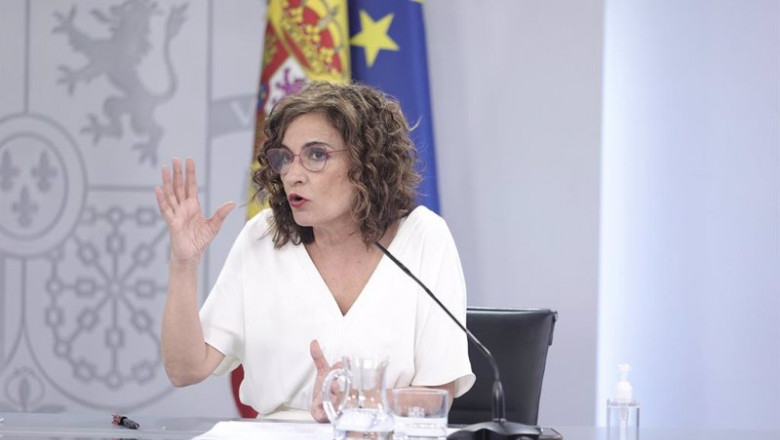 ep la ministra de hacienda y funcion publica maria jesus montero interviene en una rueda de prensa ep la ministra de hacienda y funcion publica maria jesus montero interviene en una rueda de prensa
