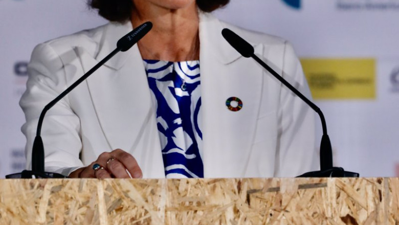 La ministra de Industria, Comercio y Turismo, Reyes Maroto. | Cézaro De Luca - Europa Press ep la ministra de industria comercio y turismo reyes maroto 20220527131604