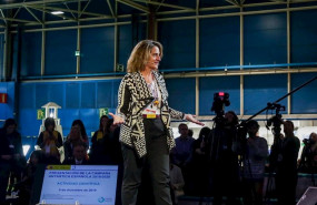 ep la ministra para la transicion ecologica en funciones teresa ribera durante su participacion en