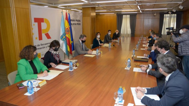 ep la ministra para la transicion ecologica teresa ribera se reune con empresarios del sector de las