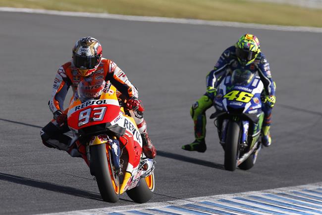 Marc Márquez y Valentino Rossi | JAIME OLIVARES ep marc marquezvalentino rossi