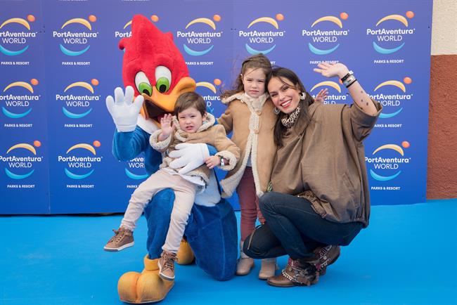 MIREIA CANALDA CON SUS HIJOS | CEDIDA POR PORT AVENTURA ep mireia canaldasus hijos