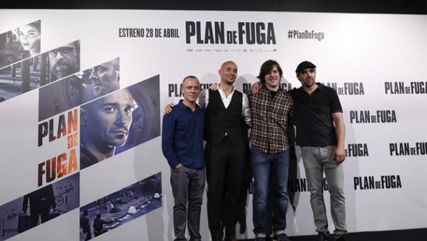 ep photocallla pelicula planfuga con luis tosarjavier gutierrez