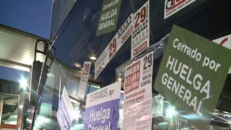 Piquetes En Termibus Durante La Jornada De Huelga General | EUROPA PRESS - Archivo ep piquetes en termibus durante la jornada de huelga general