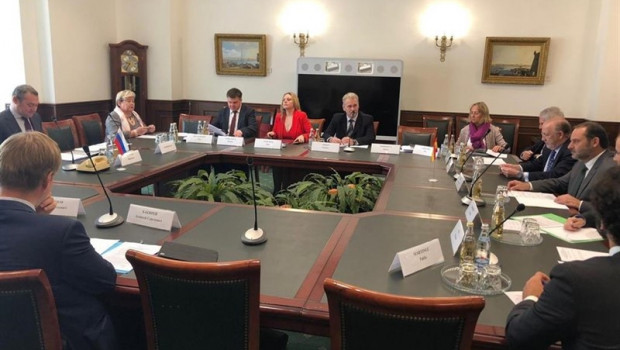 ep reunion del ministro de fomento en el marco de su viaje oficial a rusia