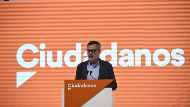 ep secretario generalciudadanos jose manuel villegas en ruedaprensala primera reunioncomite nacionalnegociaciongobiernos