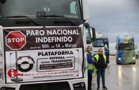 ep transportistas secundando el paro indefinido