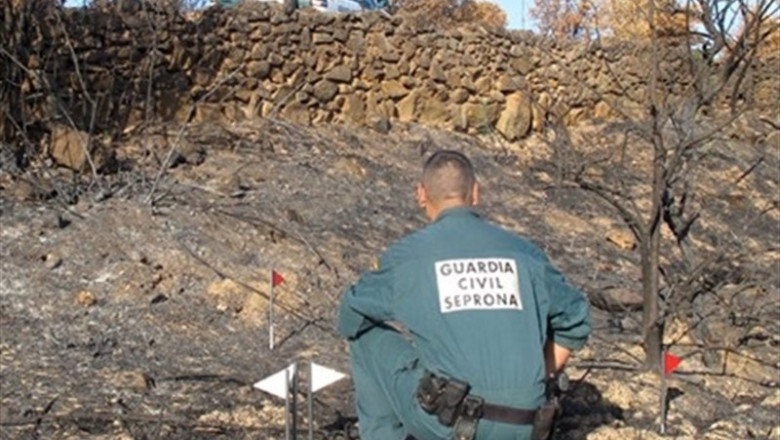 Un agente del Seprona investiga un incendio | GUARDIA CIVIL ep un agente del seprona investiga un incendio
