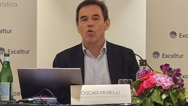 ep archivo   el vicepresidente ejecutivo de exceltur oscar perelli durante la presentacion del