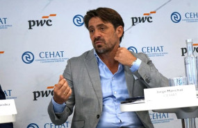 ep archivo   jorge marichal presidente de la patronal hostelera cehat durante el observatorio del