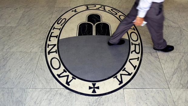 ep archivo   logo del banco italiano monte dei paschi di siena mps