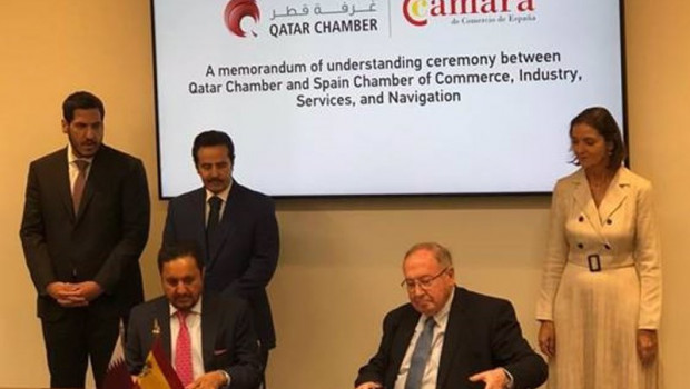 ep camara de espana firma un memorando de entendimiento mou con la camara de qatar