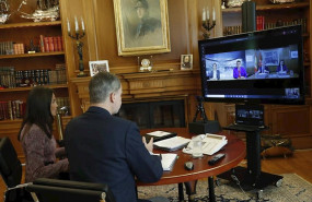 ep don felipe y dona letizia se han reunido con directivos y trabajadores del metro de madrid para