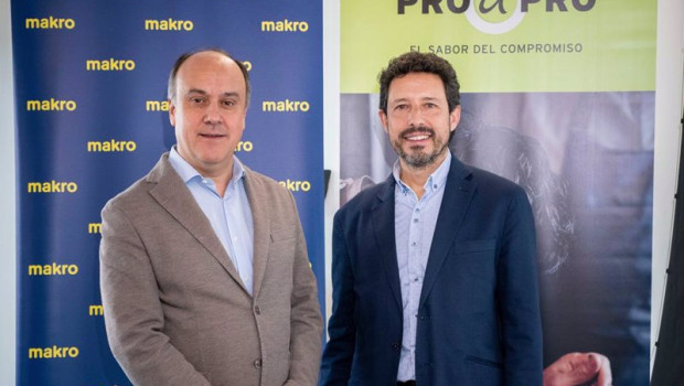 ep el consejero delegado de makro en espana david martinez fontano y el consejero delegado de pro a