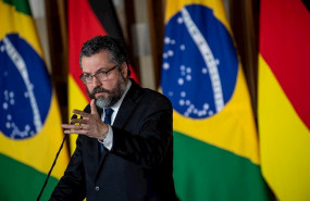ep el ministro de exteriores de brasil ernesto araujo