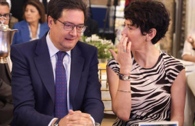 ep el ministro para la transformacion digital y de la funcion publica oscar lopez y la ministra de