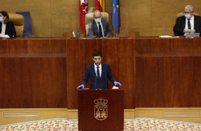 ep el portavoz regional de ciudadanos cesar zafra durante su intervencion ante el pleno de este