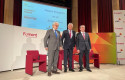 ep el presidente de foment del treball daniel sanchez llibre el ceo de naturgy francisco reynes y el