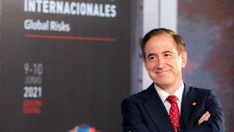 El presidente de Mapfre, Antonio Huertas. | MAPFRE ep el presidente de mapfre antonio huertas en las jornadas mapfre global risks del 10 de junio de