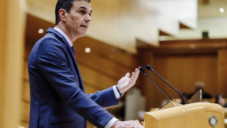 ep el presidente del gobierno pedro sanchez comparece en un pleno del senado a 31 de enero de 2023