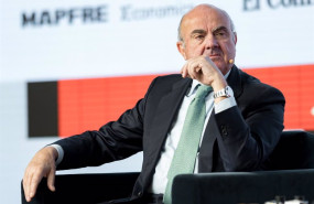 ep el vicepresidente del banco central europeo luis de guindos durante el i evento anual del