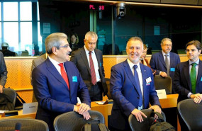 ep el vicepresidente y el presidente de canarias roman rodriguez y angel victor torres
