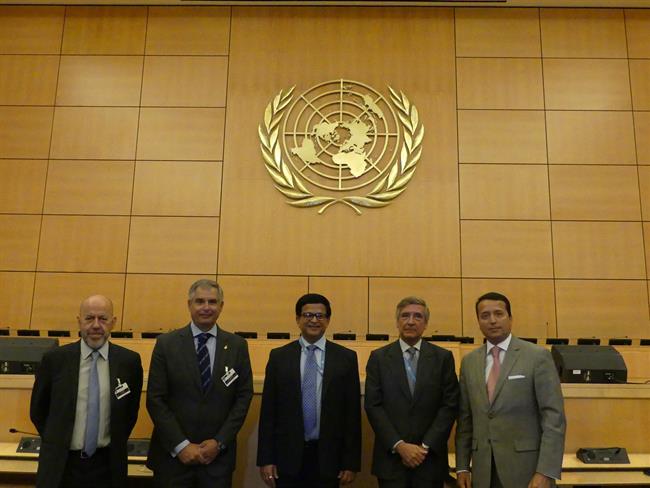 Firma acuerdo Ginebra entre la ONU y RACE | RACE ep firma acuerdo ginebrala onurace