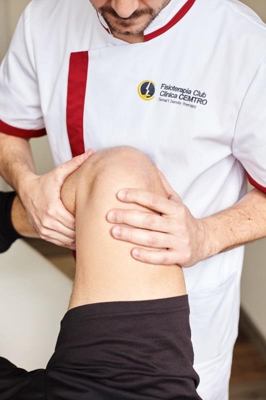 Fisioterapeuta, rodilla | CEDIDA POR REBECA RUIZ ep fisioterapeuta rodilla