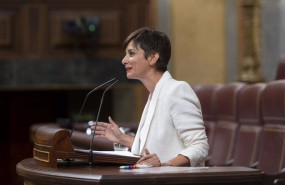 ep la ministra de vivienda isabel rodriguez interviene durante una sesion plenaria en el congreso de