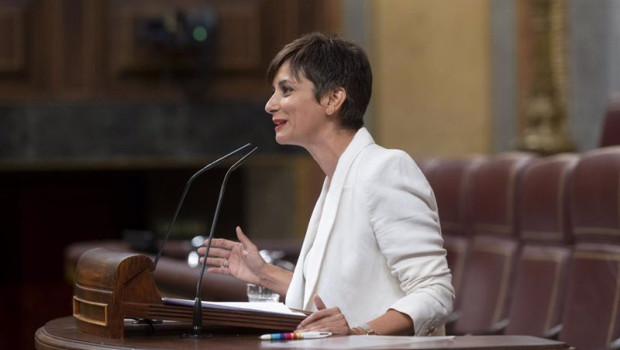 ep la ministra de vivienda isabel rodriguez interviene durante una sesion plenaria en el congreso de