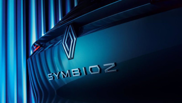 ep logo de renault con el nombre symbioz