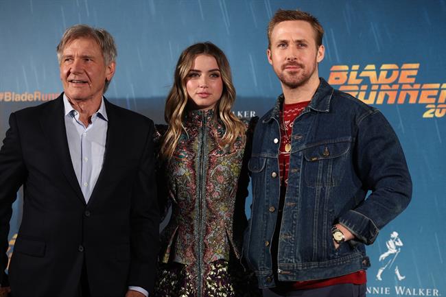 Photocall con Harrison Ford, Ryan Gosling y Ana de Armas por Blade runner | EUROPA PRESS ep photocallharrison ford ryan goslinganaarmasblade runner