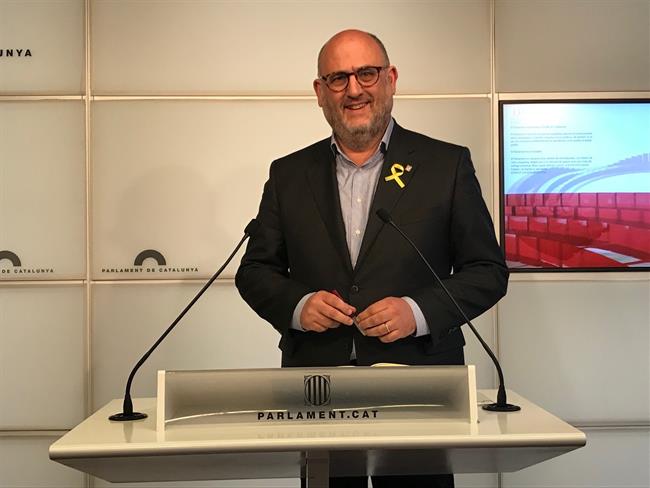 El portavoz adjunto de JxCat en el Parlament, Eduard Pujol | EUROPA PRESS - Archivo ep portavoz adjuntojxcatparlament eduard pujol