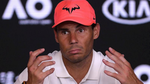 ep rafa nadal atiende a los medios durante el abierto de australia 2020