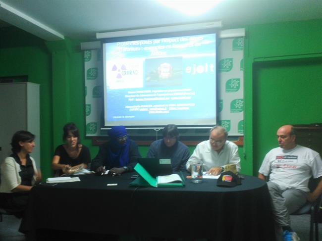 Rueda de prensa conjunta contra la mina de uranio en Retortillo (Salamanca) | EUROPA PRESS ep ruedaprensa conjuntala minauranioretortillo salamanca
