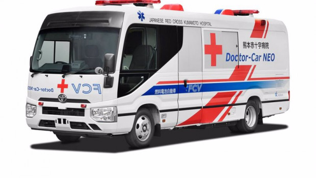 ep toyota desarrolla junto a cruz roja una clinica movil propulsada por hidrogeno