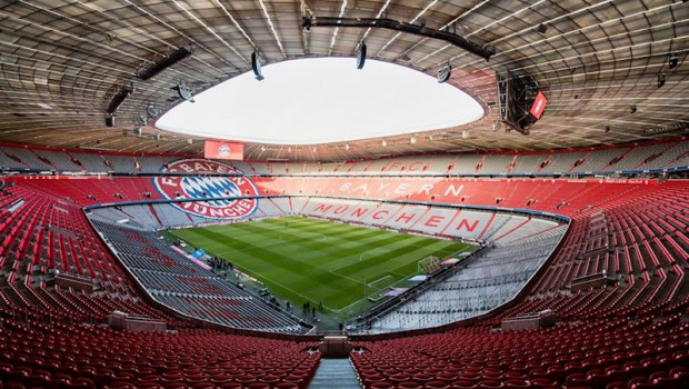 ep vista del allianz arena de munich estadio del bayern