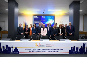 ep algunos de los participantes en el encuentro con el sector privado en el marco del dialogo