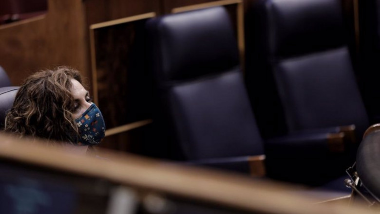 ep archivo la ministra de hacienda y funcion publica maria jesus montero durante una sesion ep archivo la ministra de hacienda y funcion publica maria jesus montero durante una sesion