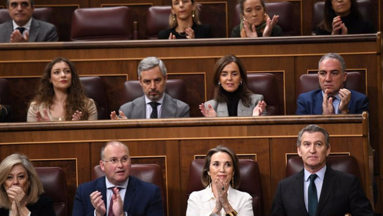 ep archivo los dirigentes del pp en el pleno del congreso ep archivo los dirigentes del pp en el pleno del congreso