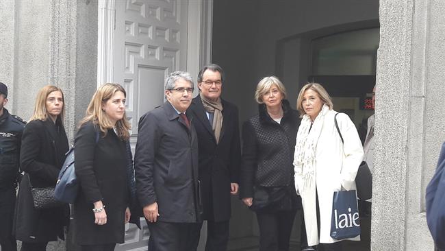 Artur Mas llega al Tribunal Supremo para declarar como testigo | EUROPA PRESS ep arturllegatribunal supremodeclarartestigo