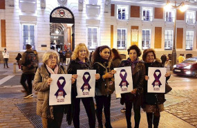 ep concentracion del foro de madrid contra la violencia a las mujeres