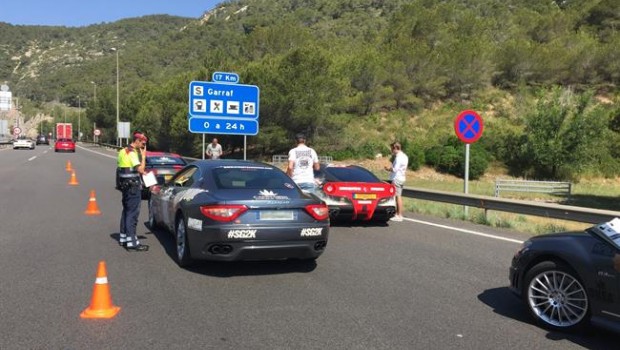 ep denunciados nueve conductoresun rallylujo