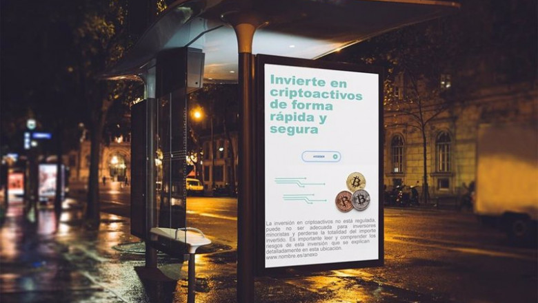 Ejemplo de campaña de publicidad masiva de criptoactivos. | CNMV ep ejemplo de campana de publicidad masiva de criptoactivos