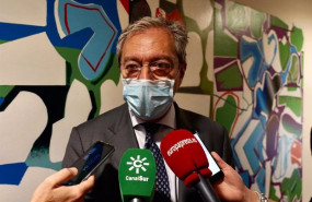 ep el consejero andaluz de transformacion economica rogelio velasco atiende a los medios en sevilla