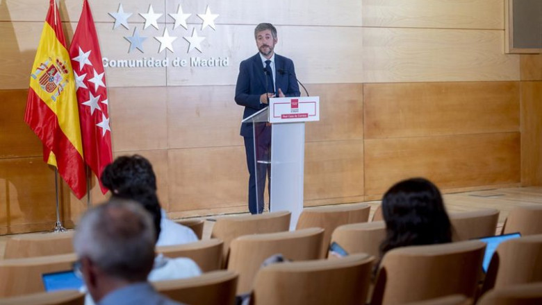 ep el consejero de la presidencia miguel angel garcia durante una rueda de prensa ep el consejero de la presidencia miguel angel garcia durante una rueda de prensa